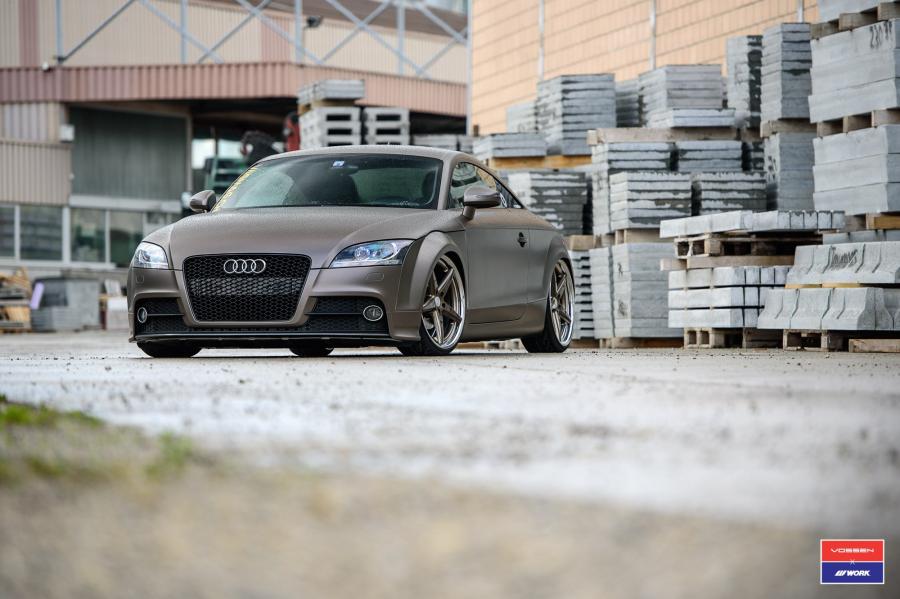  Audi TT Coupe on Vossen Wheels (VWS-3) 2016 года  (фото 13 из 25)